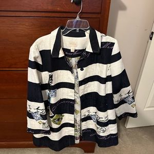 Chico’s postcard jacket